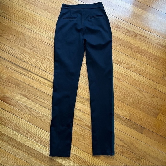ARITZIA BABATON 1-01 Black Green Klint Trouser Pants Size 0 - Picture 2 of 8